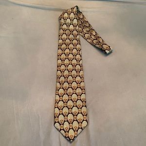 Cotswold Collection Mens Necktie Designer Black/silver  Accessory